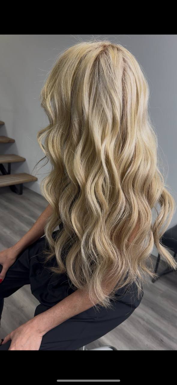 Hair result in salon